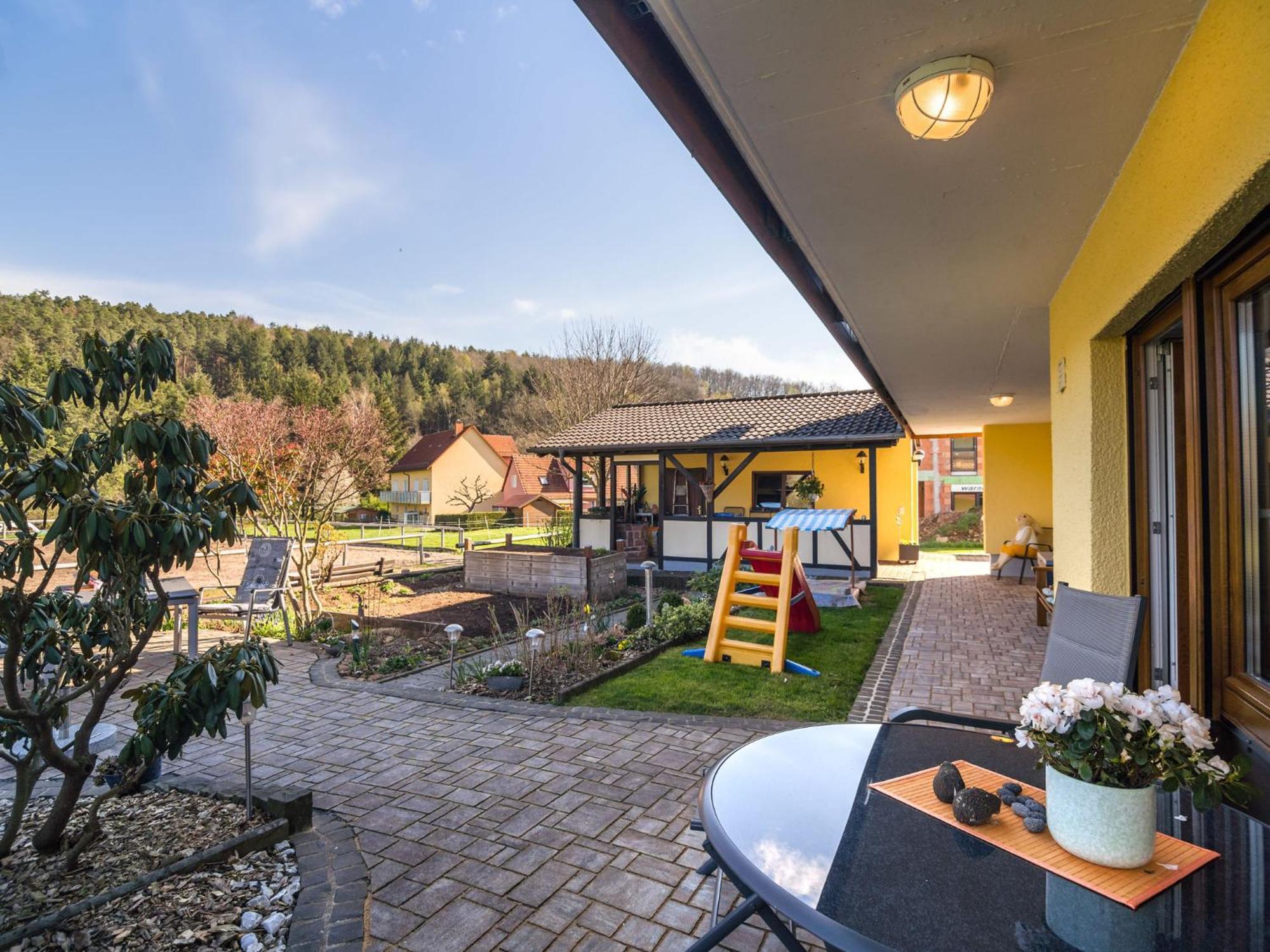 Apartment In The Odenwald With Terrace Mossautal ภายนอก รูปภาพ